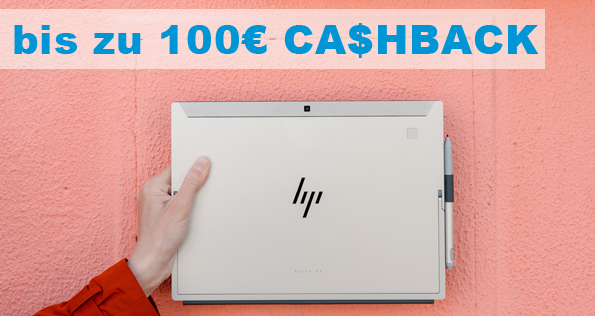 HP bis zu 100 € Cashback Aktion