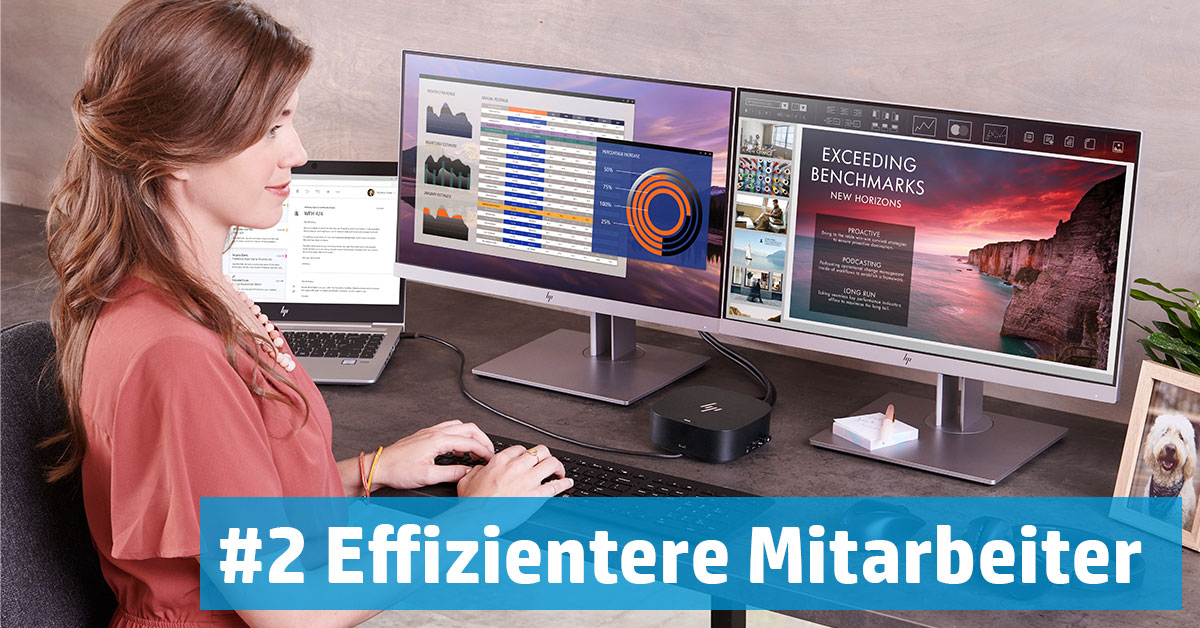 Fünf Gründe für HP DaaS - Effizientere Mitarbeiter
