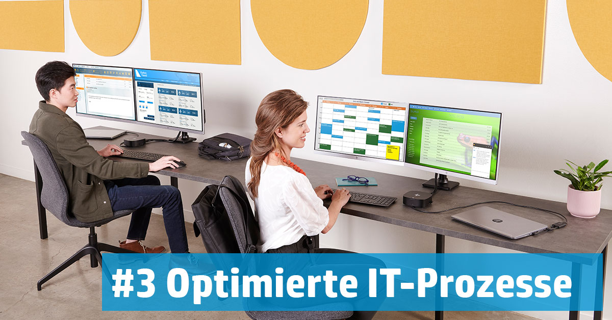 Fünf Gründe für HP DaaS - Optimierte IT-Prozesse