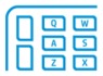 Neu designed, leise Tastatur mit programmierbare Taste Neu designed, leise Tastatur mit programmierbare Taste
