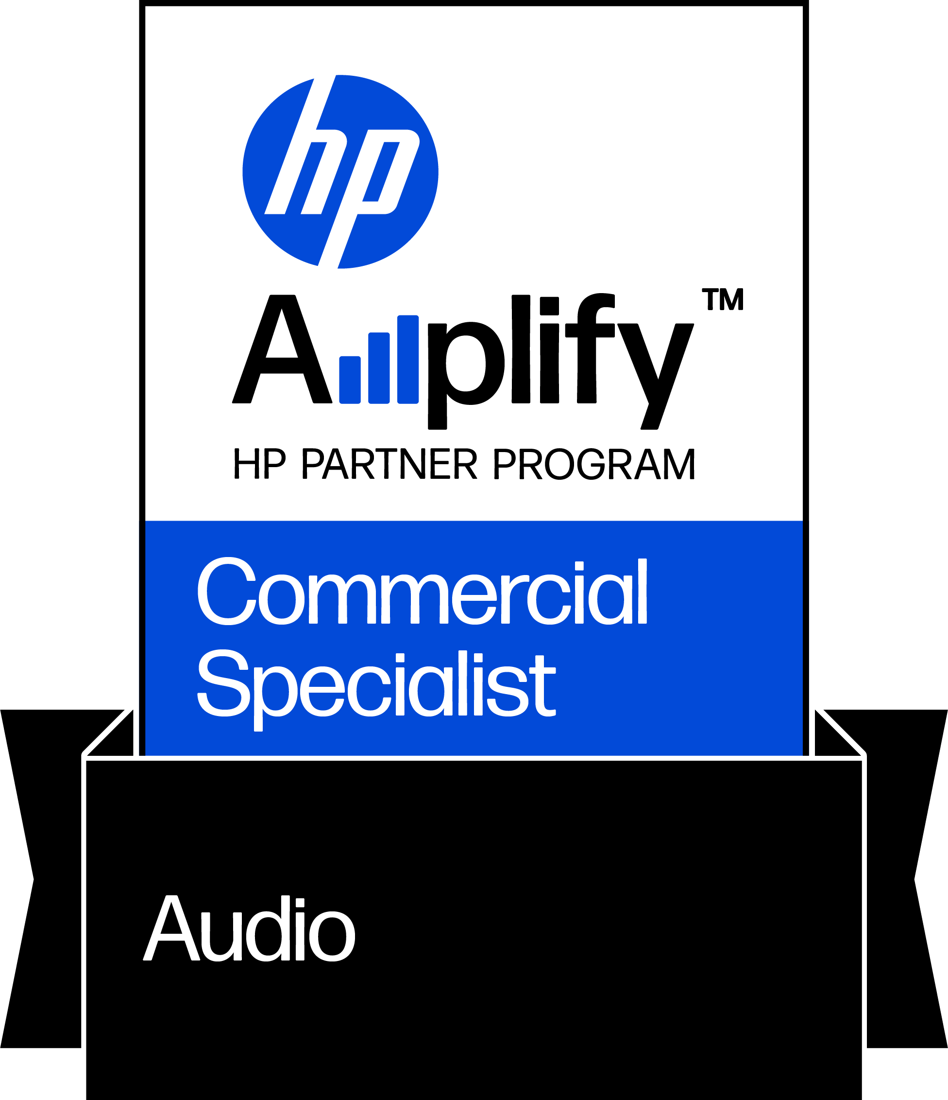 HP Amplify Partner Programm Commercial Specialist Audio