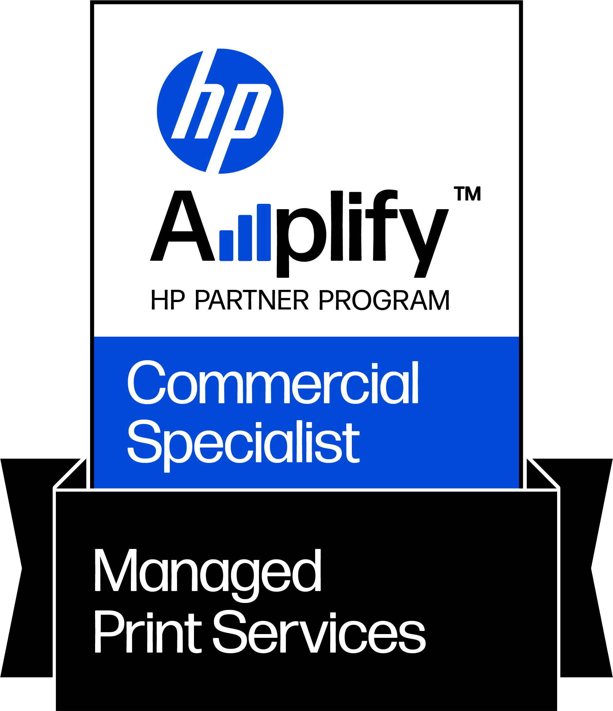 HP Amplify Partner Programm Commercial Specialist Managed Print Services